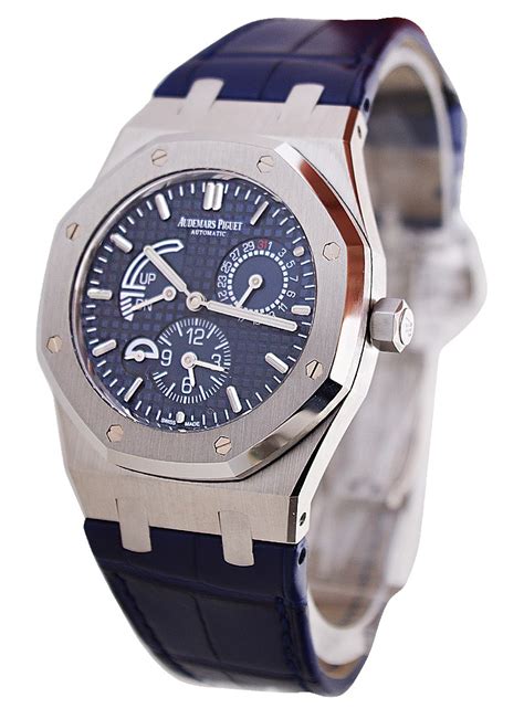 audemars piguet royal oak dual time 39mm blue dial|ap royal oak retail price.